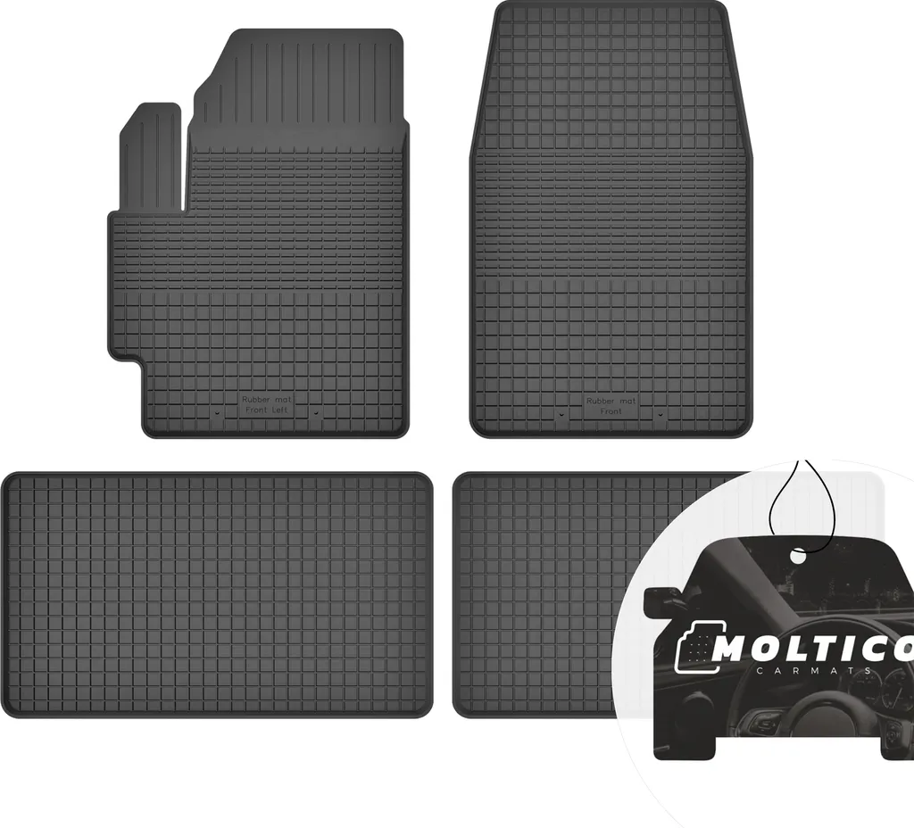 Set Tappetini Gomma Renault Espace II 1992-1996 - Bordo Alto No Odore
