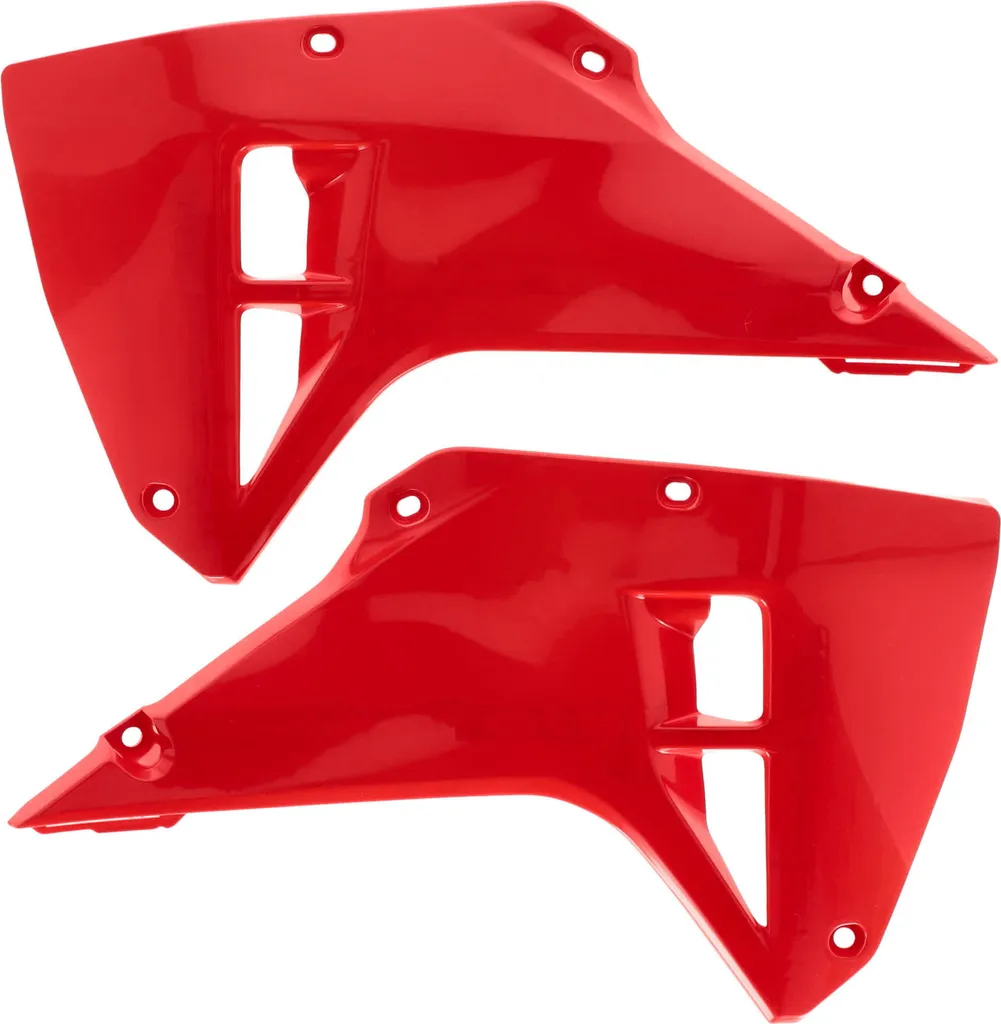 Réparer les Plastiques de Radiateur Honda CRF RX - Kit Acerbis Rouge