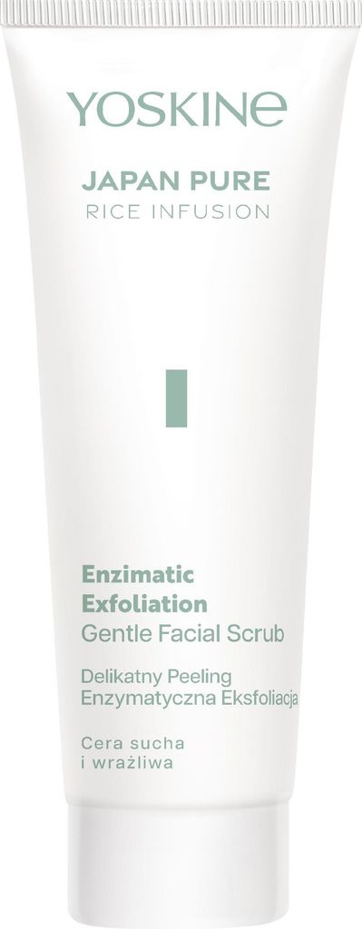 YOSKINE Japan Reiner Reisaufguss Sanftes Peeling mit verjüngenden Enzymen 75 ml