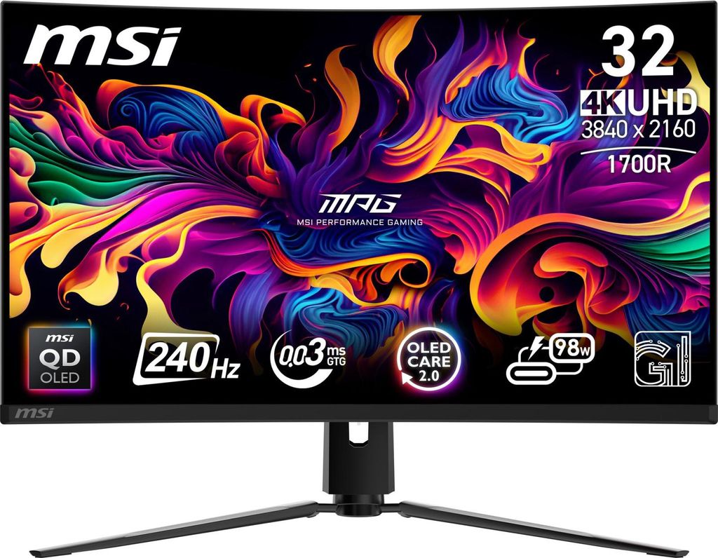 Msi Mpg 321Curxde Qd-Oled