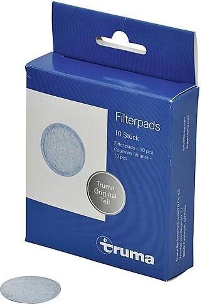 A box of Truma filter pads.