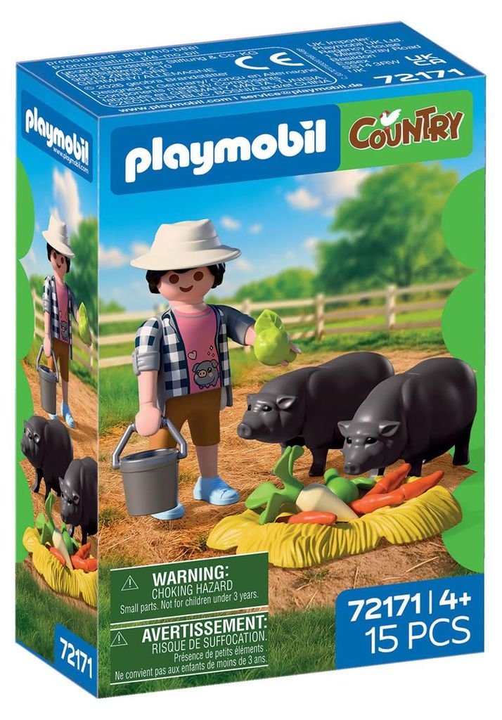 PLAYMOBIL : Ferme de campagne avec cochon d'Inde - 72171 Image du produit 