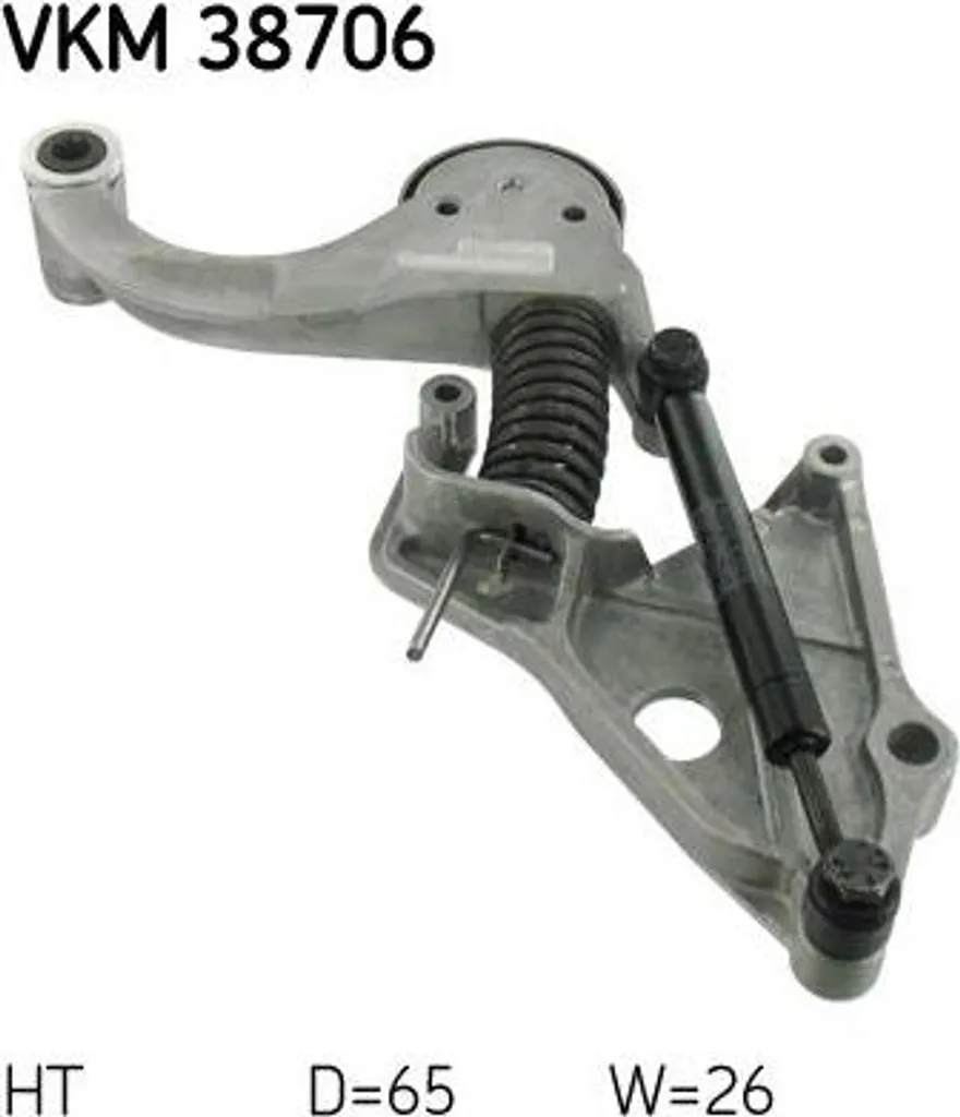 Galet Tendeur de Courroie Accessoire SKF VKM 38706 pour Moteur Mini R56