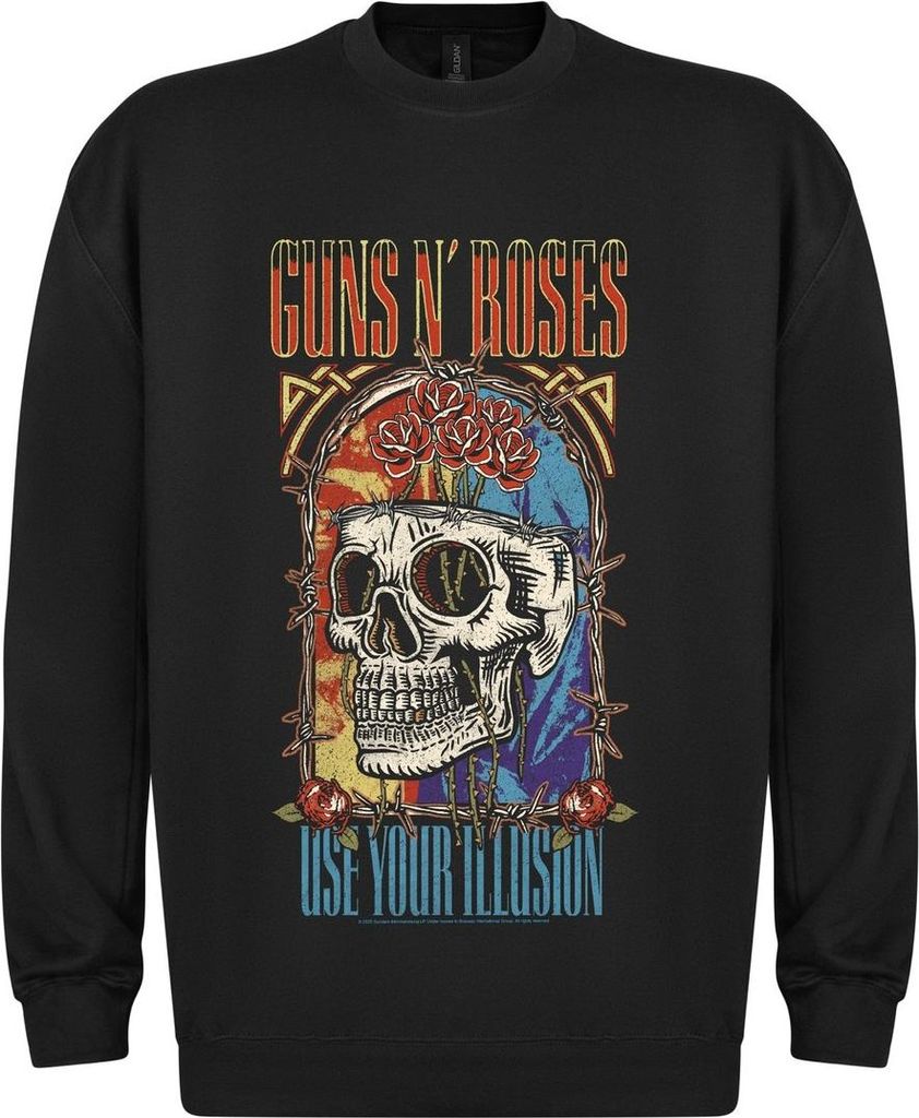 Guns N ́ Roses Use Your Illution Album Sweatshirt