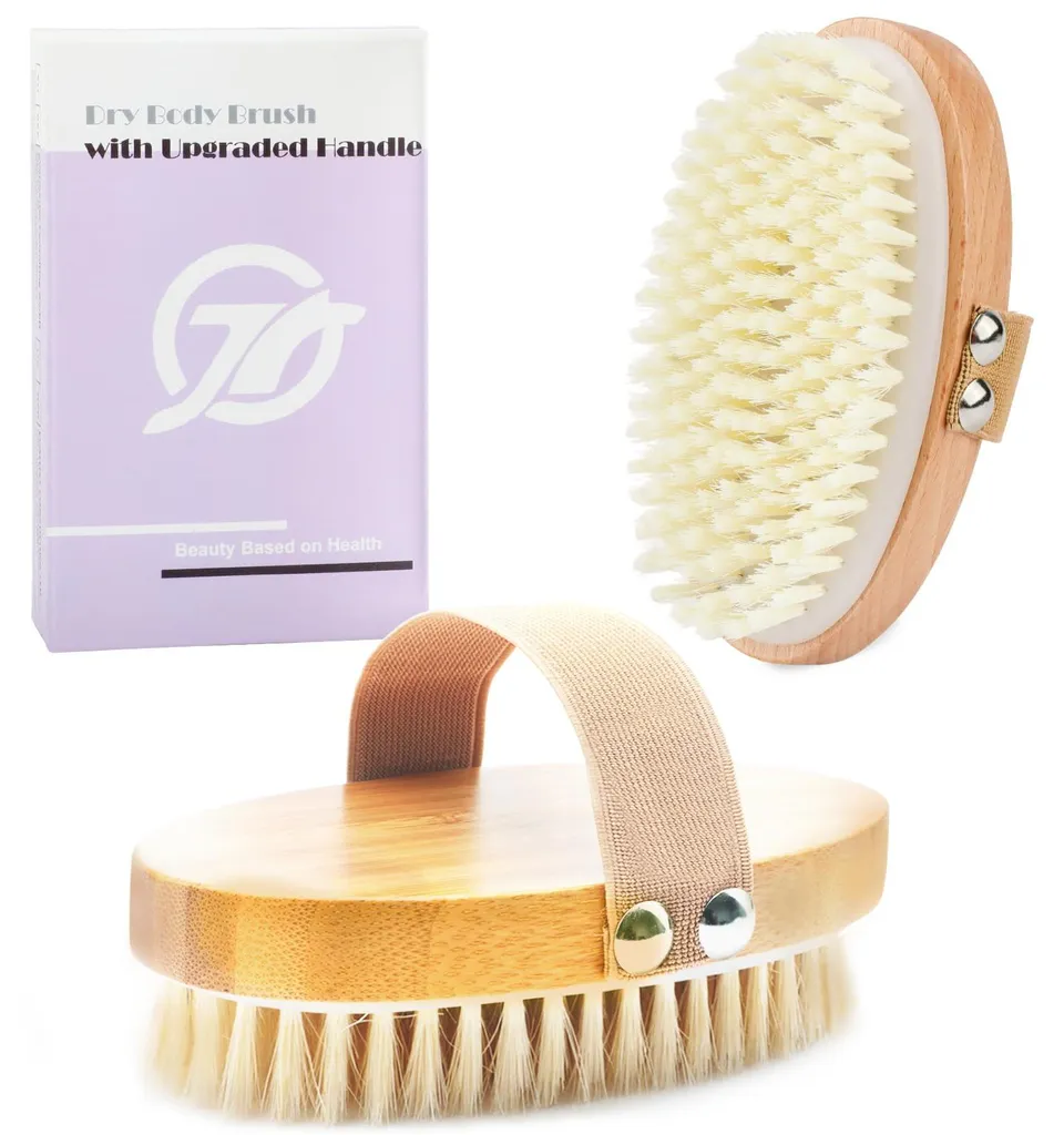 Duo de Brosses Anti-Cellulite : Favorise le Drainage et la Peau Lisse