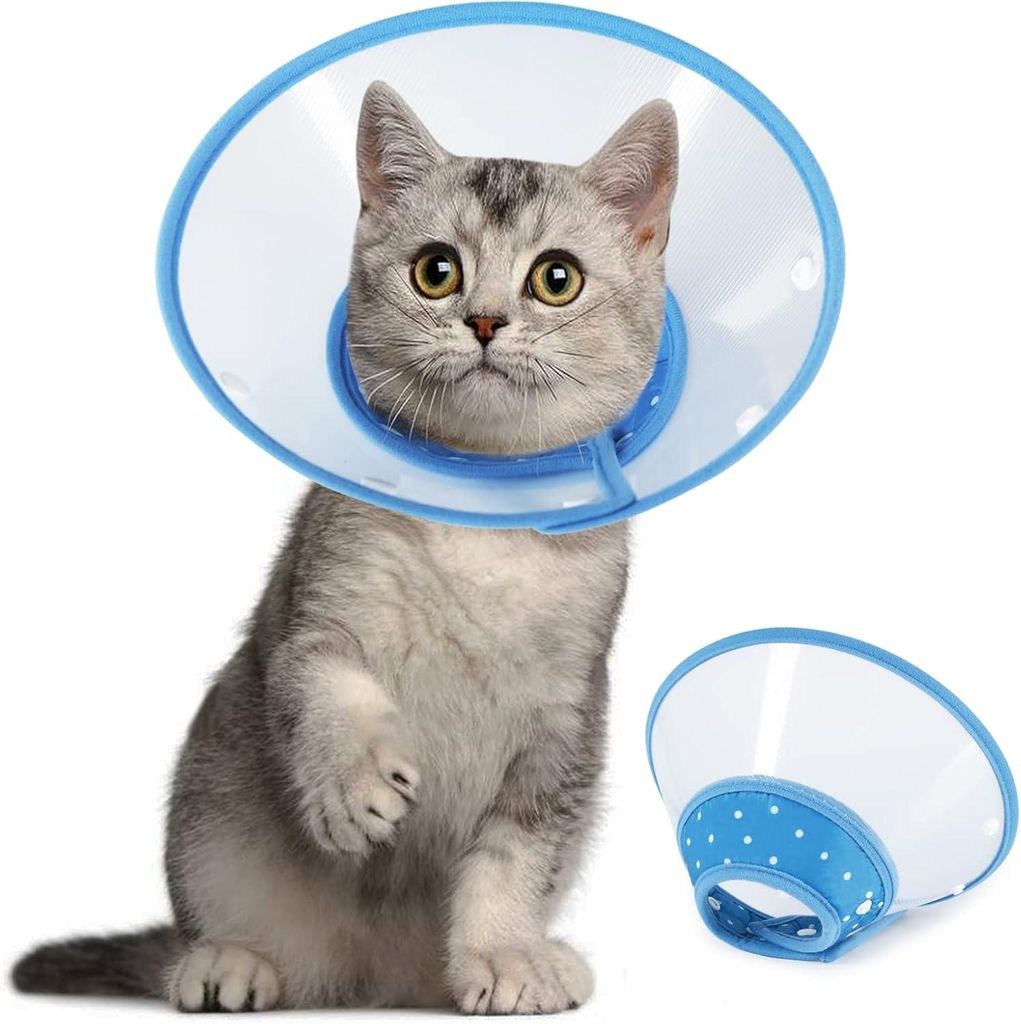 Vivifying Halskrause für Katzen, verstellbar 14,5–20,3 cm, Produktbild 
