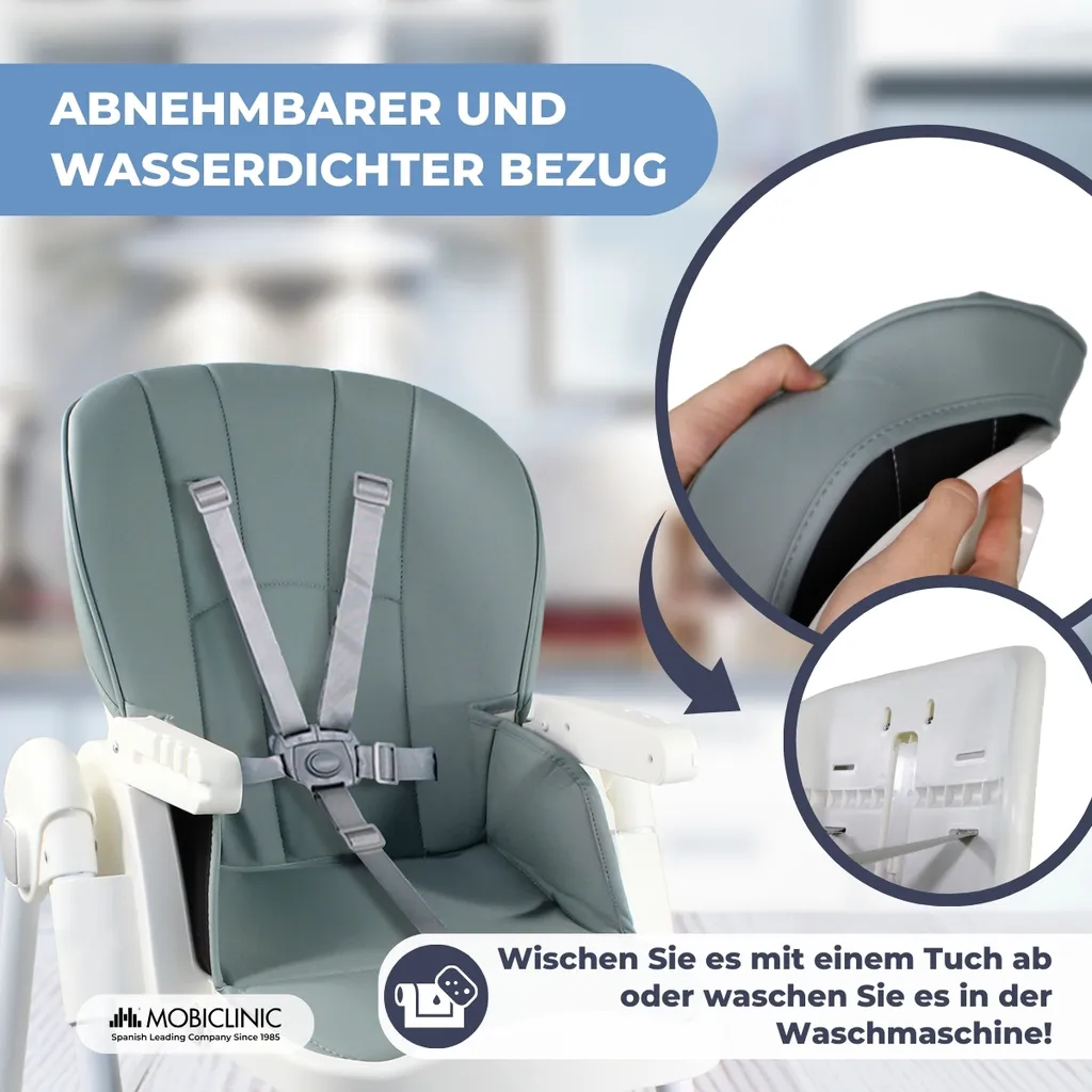 Chaise Haute Simba Mobiclinic : Solution Pliable et Évolutive Bébé