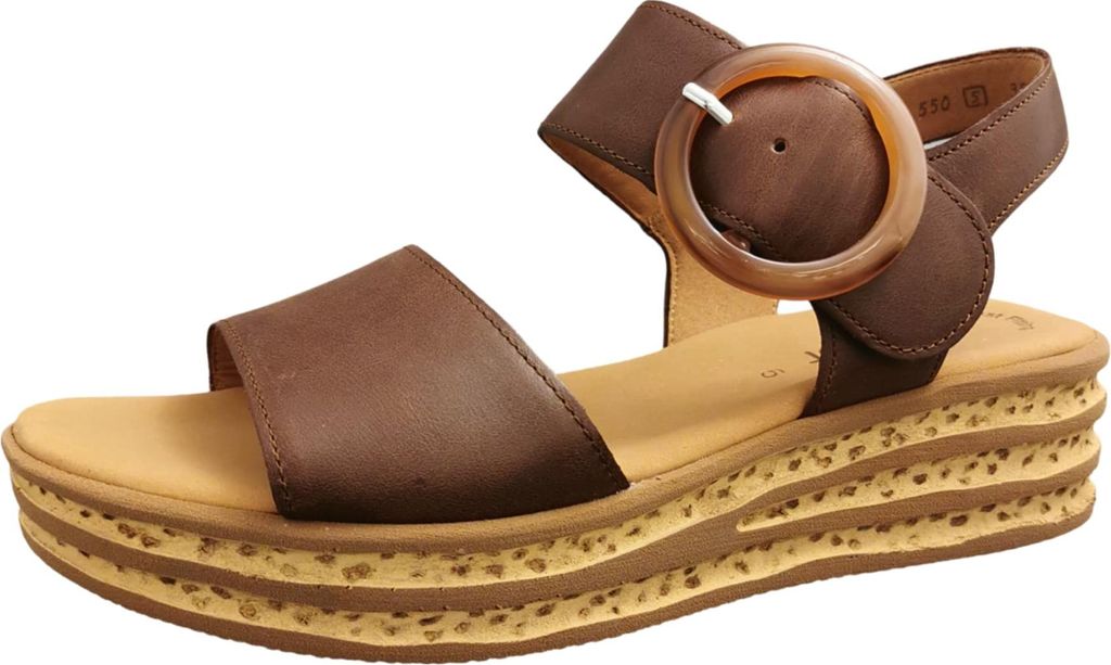 Gabor Keilsandaletten Damen 32303234343339 Braun 40 1/2 EU