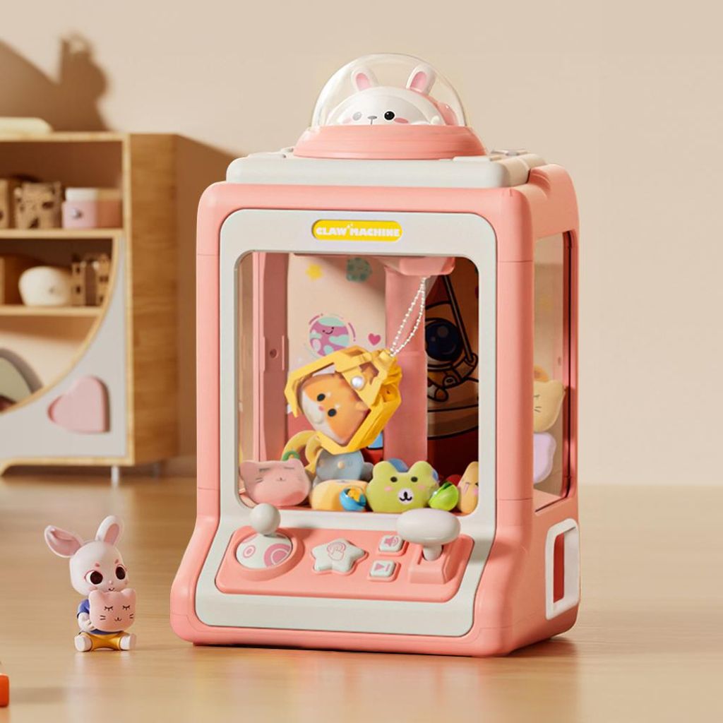 Livingandhome Klauenmaschine für Kinder mit Puppen & Produktbild 