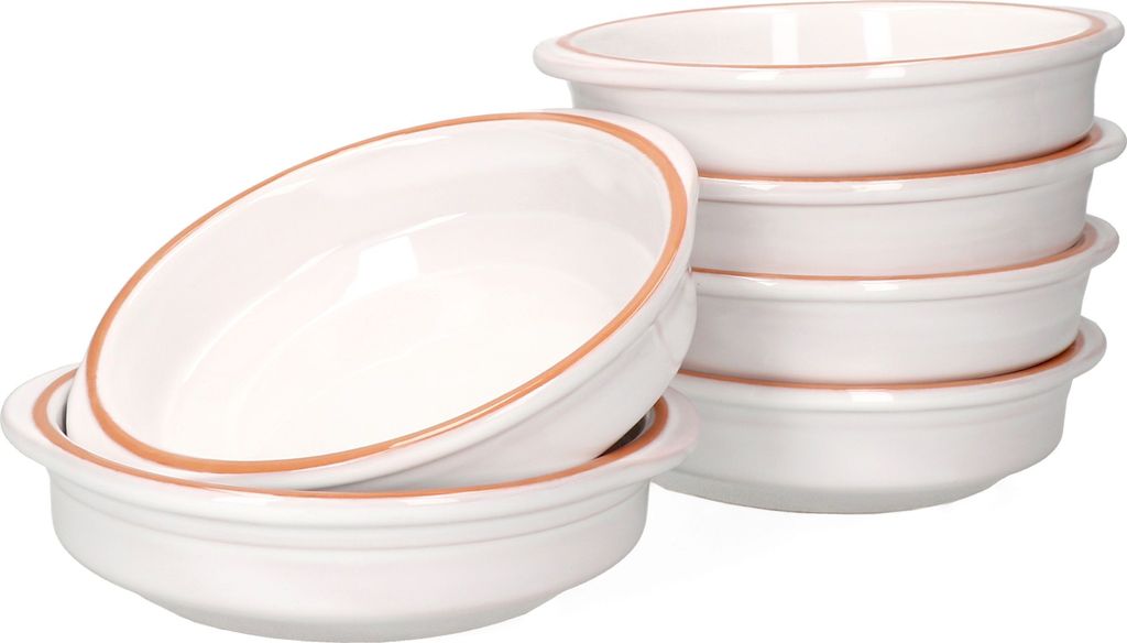 2 pièces Cazuela BLANC Bol en argile Ille Ø 16cm taille M Image du produit 