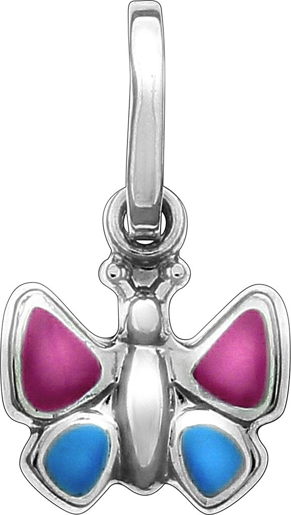 F Anhänger 925/- Sterling Silber 1,4cm weiß 371240215-2