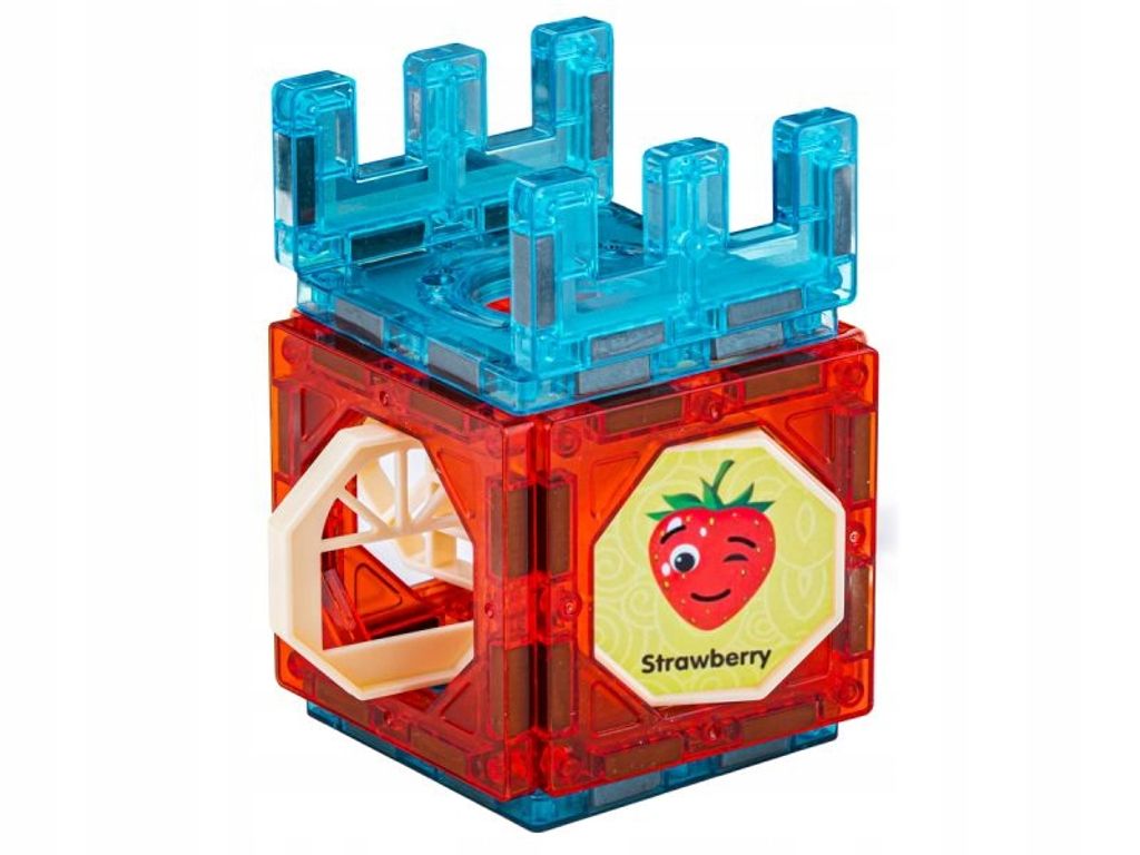 Svítící magnetické kostky, Kuličková dráha 167 el. Obrázek produktu 6