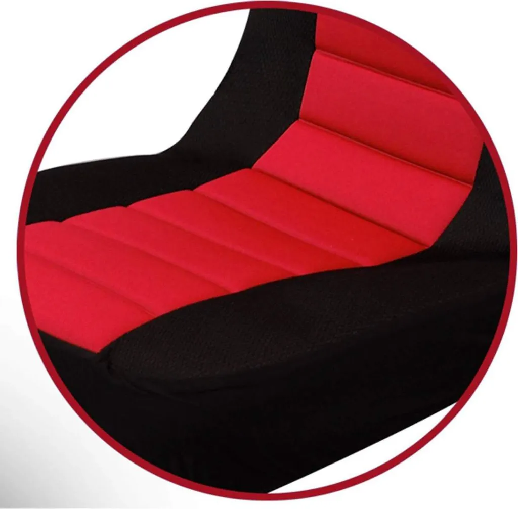 Housses de siège auto Rootz avec broderie Dragon en polyester robuste - 5