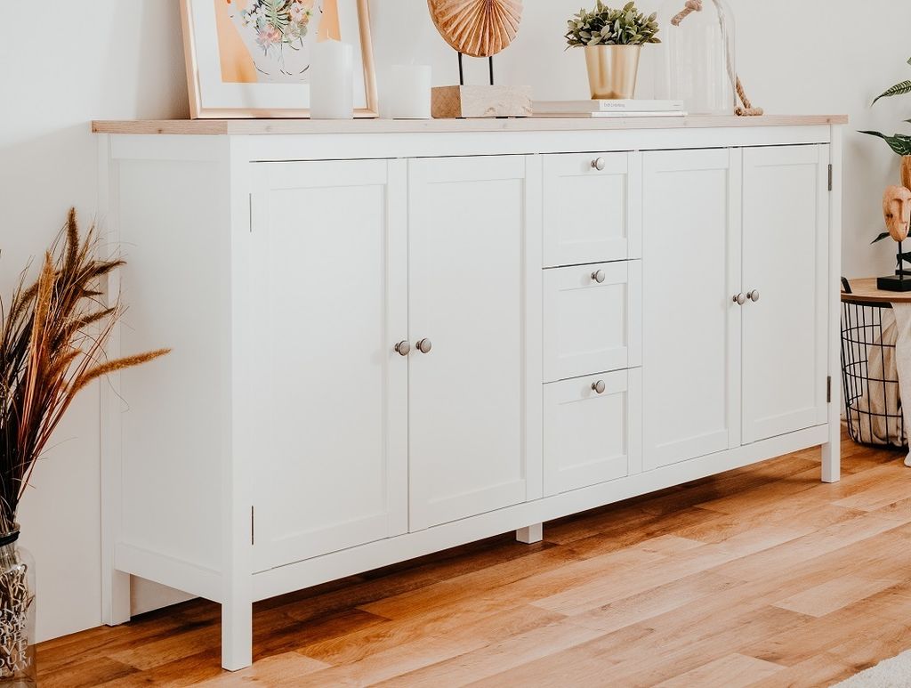 CALICOSY - Sideboard mit 4 Türen und 3 Schubladen L180 cm - Produktbild 8
