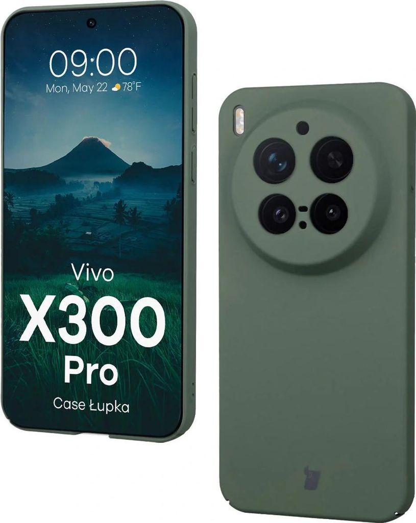 Handyhülle für Vivo X300 Pro, Bizon Case Lupka, Grün