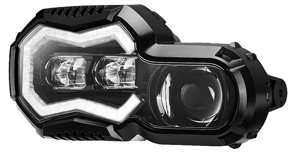 Phares LED étanches IP67 homologation E9 avec lentille haute définition