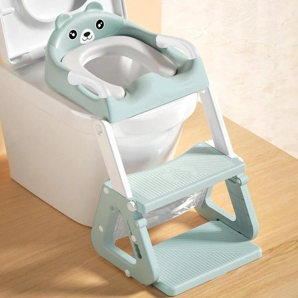 Siège de toilettes pour enfants avec marchepied stable - Modèle Ergo-X