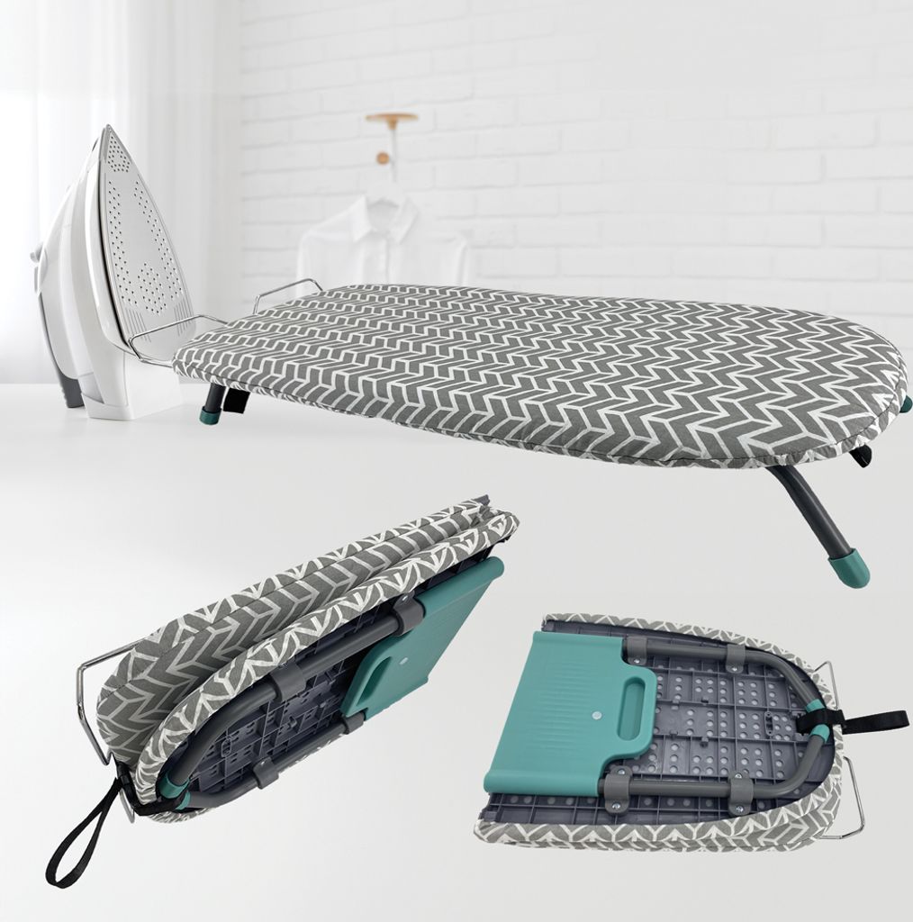 Skládací žehlicí prkno na stůl 81 x 31 cm Obrázek produktu 