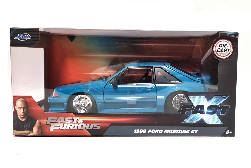 Maquette Ford Mustang GT Fast & Furious 1:24 Jada pour Idée Cadeau Fan - 24