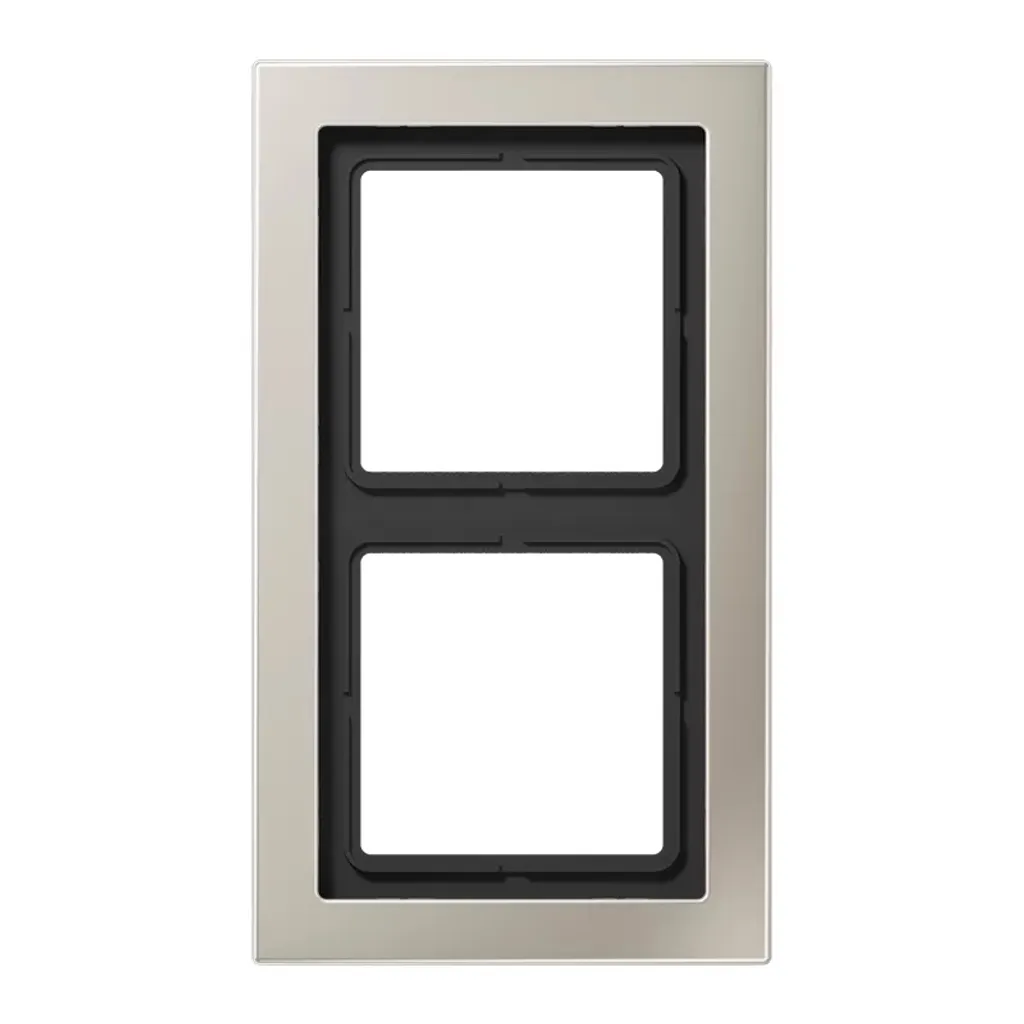 Placca 2 Posti Jung ESD 2982 Acciaio Inox - Qualità LS per Cantieri