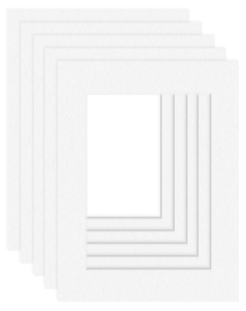 DEHA Design Passepartout (5er SET) 18x24 cm für Bilder im Produktbild 