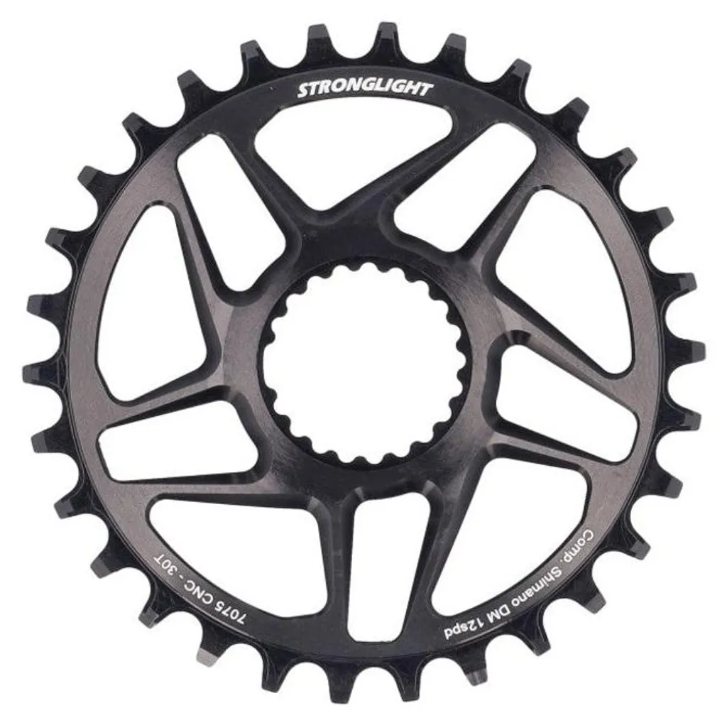 Plateau Stronglight Direct Mount en Alu pour Shimano XT SLX 12 Vitesses