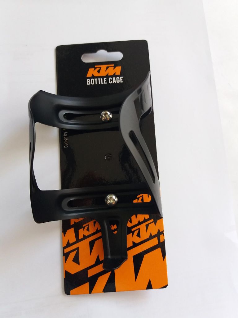 KTM Trinkflaschenhalter Anyway schwar Alu verstellbar