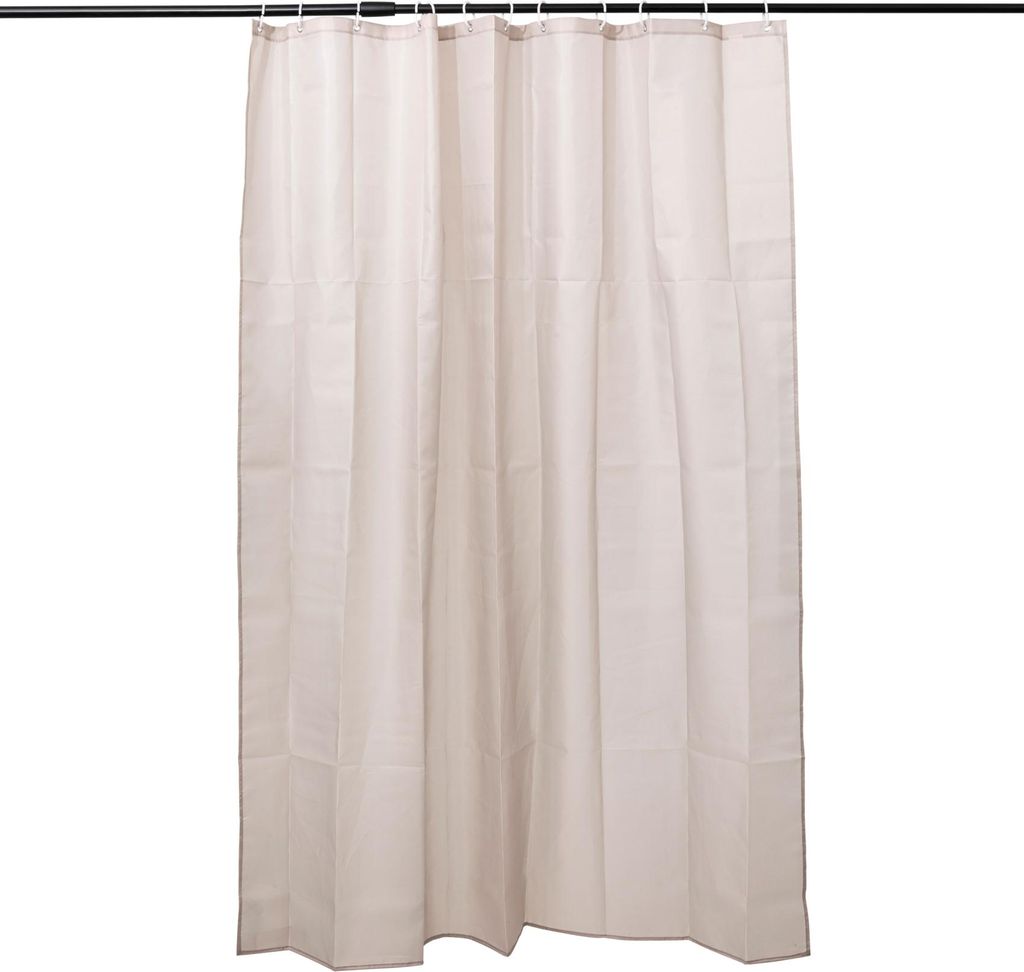 Duschvorhang 180x200cm "colorama" naturbeige - 5 five simply smart