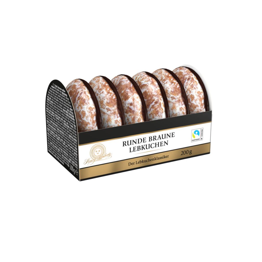 Henry Lambertz perník s polevou a lahodnou čokoládou 200g Obrázek produktu 