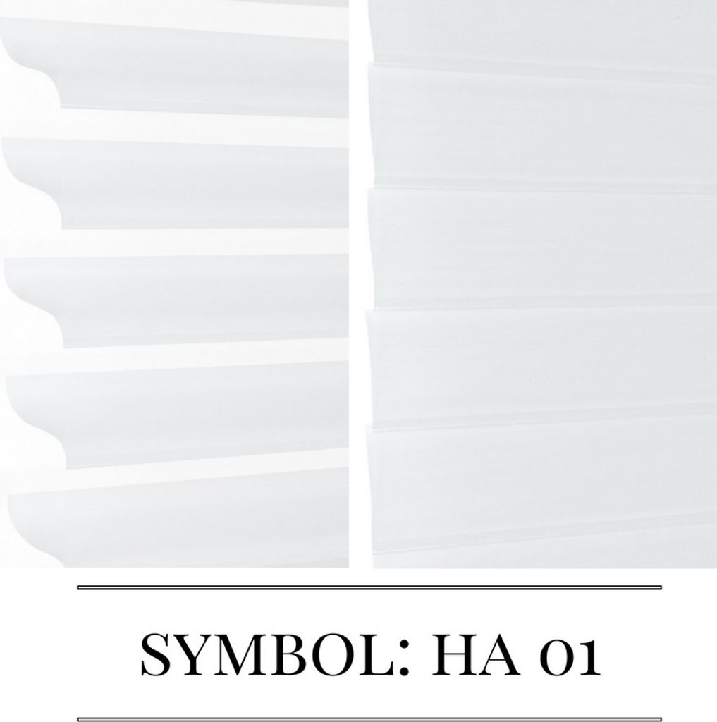 3D Fensterrollo - Neuheit - 80x150 cm weiss Doppelrollo - Produktbild 