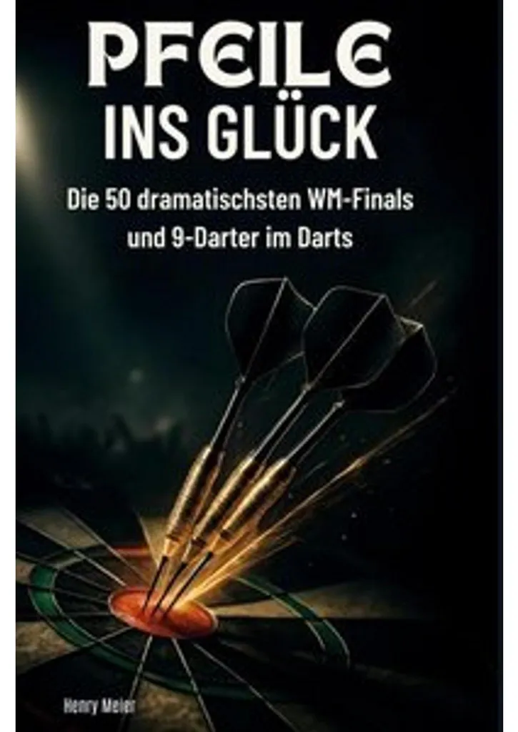 Cible et fléchettes ventouses Pfeile ins Glück pour enfants et adultes
