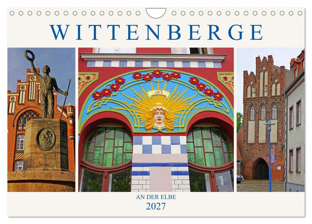 Wittenberge an der Elbe (Wandkalender 2027 DIN A4 quer), CALVENDO Monatskalender
