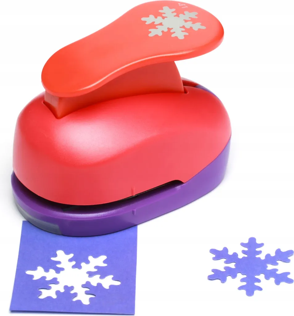 Fustella per scrapbooking fiocchi di neve, 25 mm