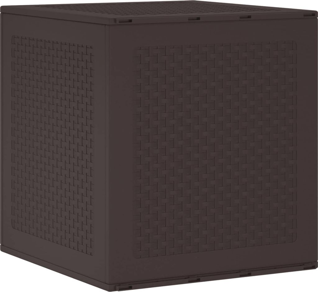 Aufbewahrungsbox Braun 55 x 53 x 57 cm Polypropylen