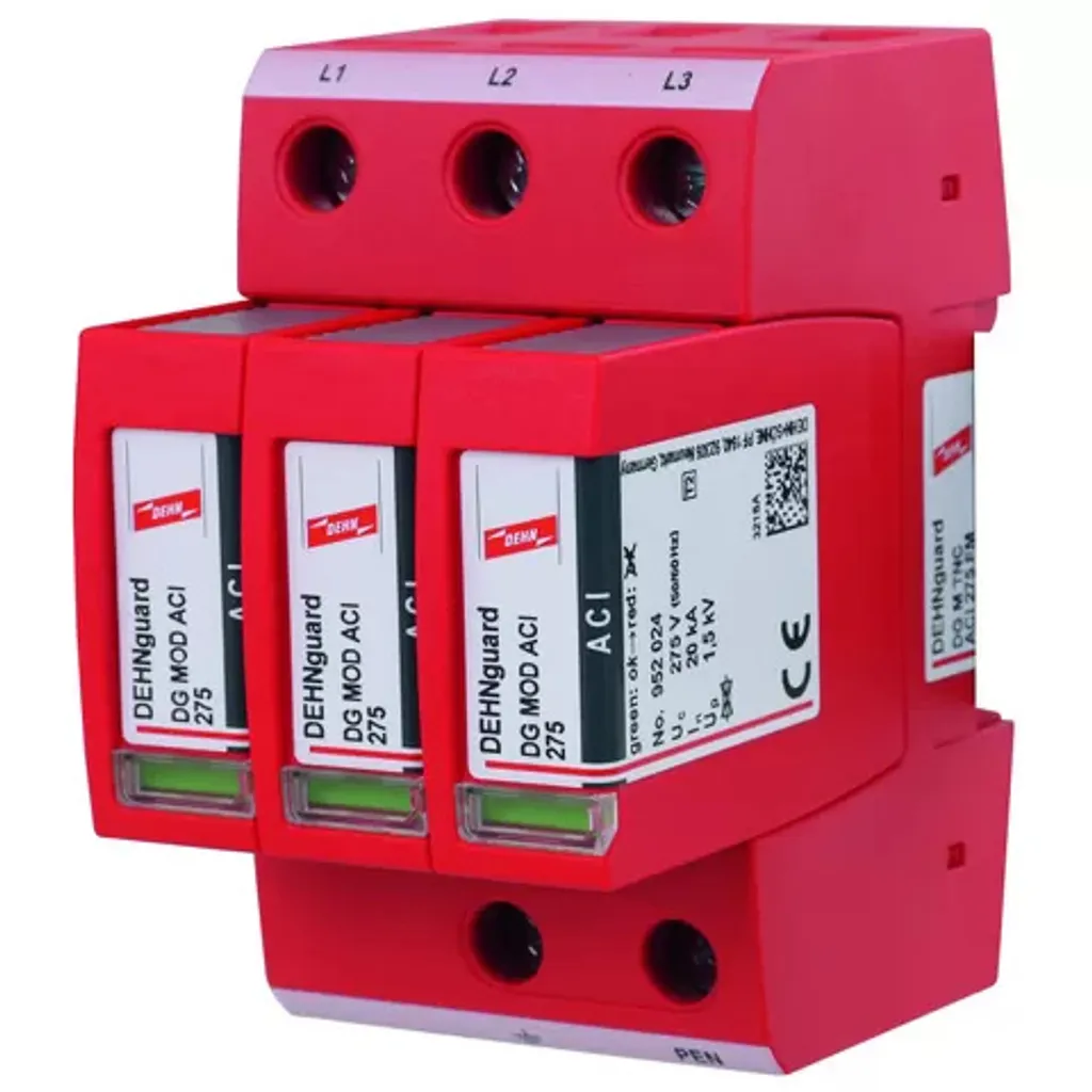 Dispositif Parasurtenseur Dehn 275V avec Technologie ACI et Module Débrochable