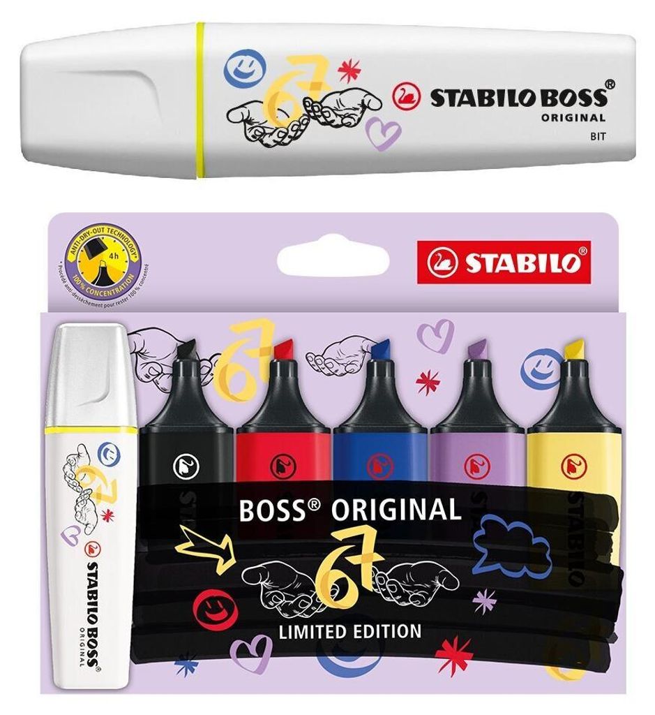 STABILO  BOSS ORIGINAL Sonderedition "Six-Seven" Produktbild 