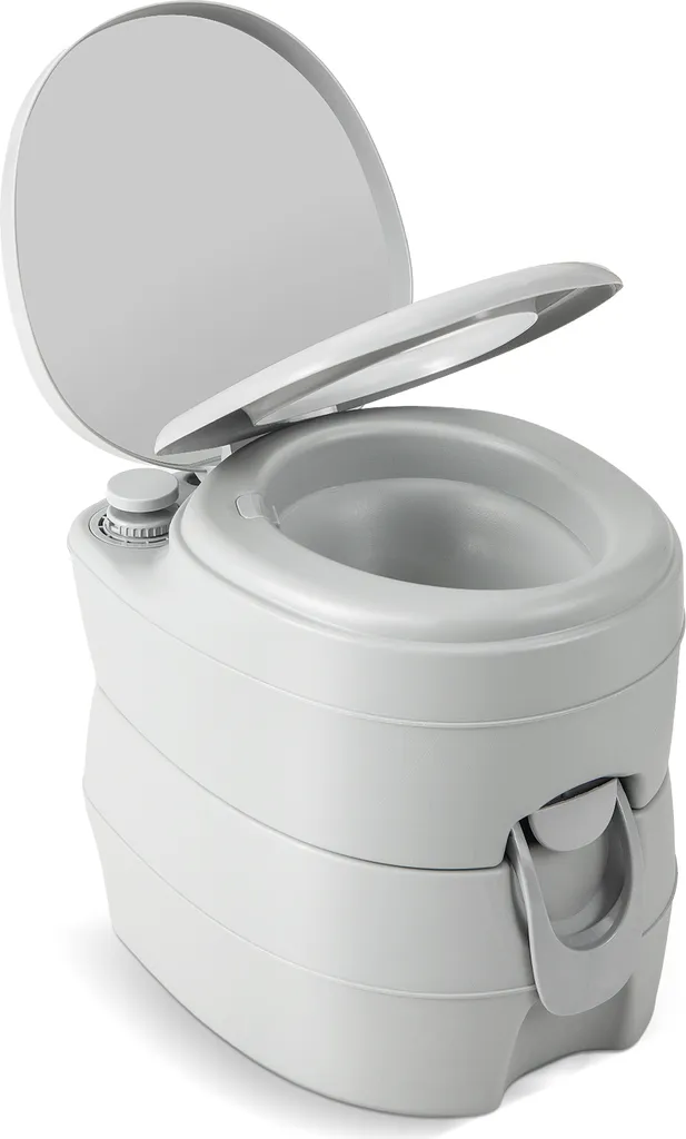 Toilettes portables COSTWAY 20L avec réservoir amovible pour le camping