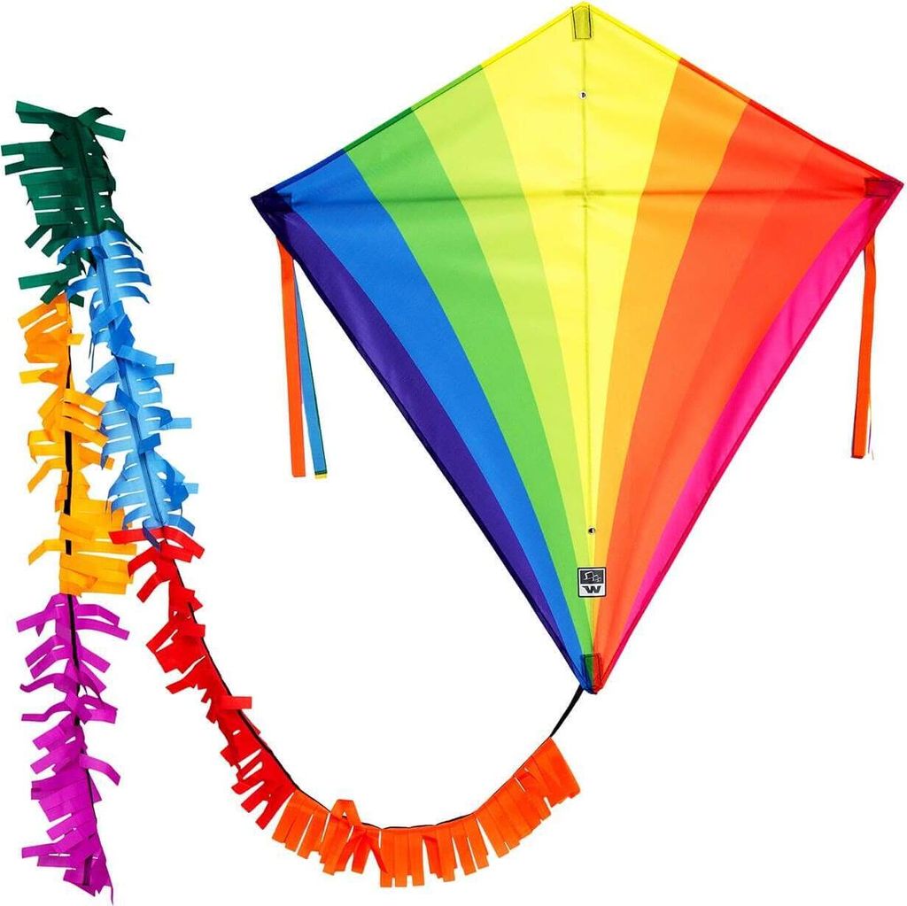 Wolkenstürmer Kinderdrachen Eddy Regenbogen (bunt), Produktbild 