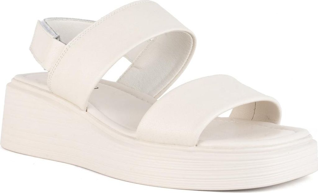 Santino Milano Damen Klassische Sandalen A6390 Farbe: Beige Größe: 37