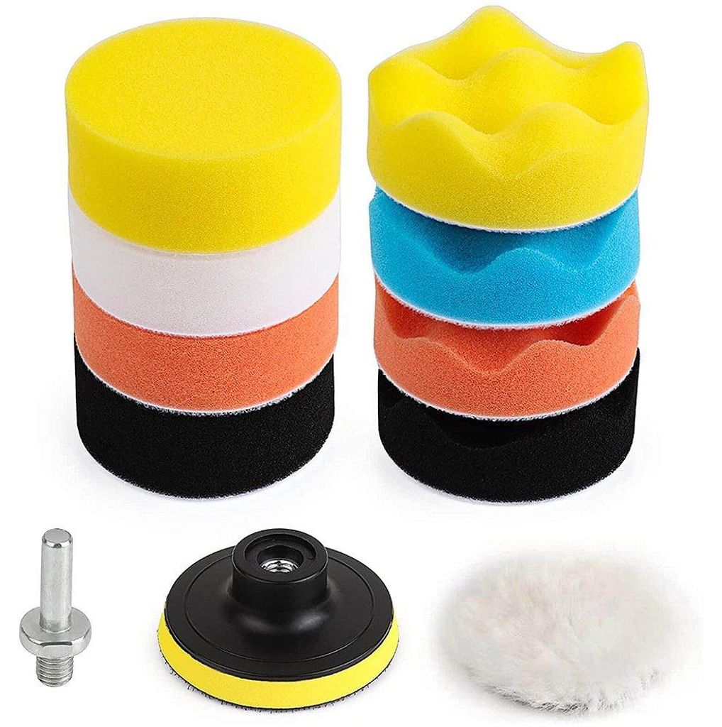 Verk 11377 Polierschwamm-Set für Bohrmaschine 80 mm Produktbild 