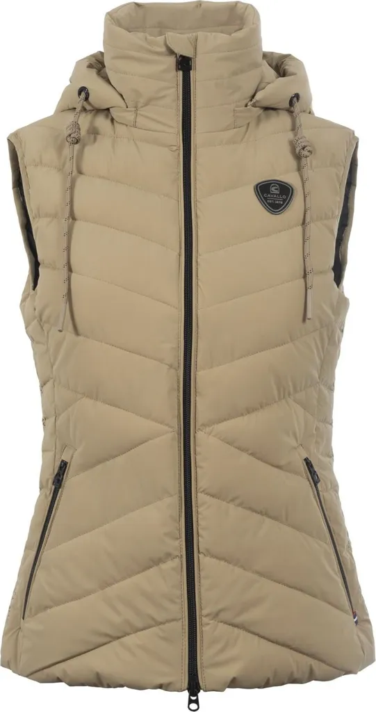 Gilet d'équitation matelassé RALIA Cavallo coloris Hazel pour Femme 40