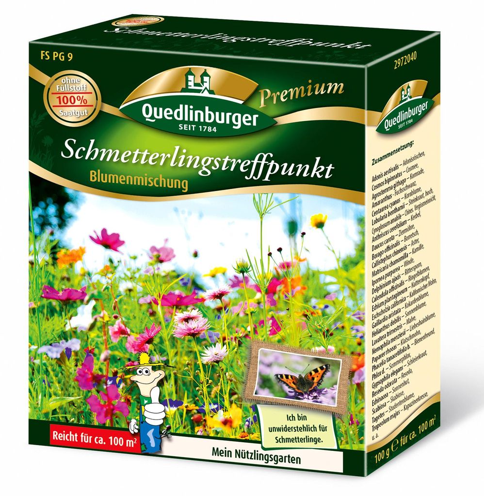 Schmetterlingstreffpunkt (100 g) | Schmetterlingswiese von Produktbild 