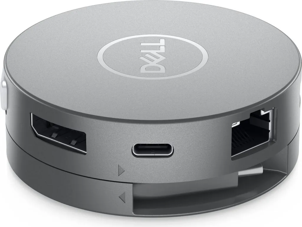 Hub USB-C Dell DA310 Design Compatto 7-in-1 | Video 4K e USB 10Gbps
