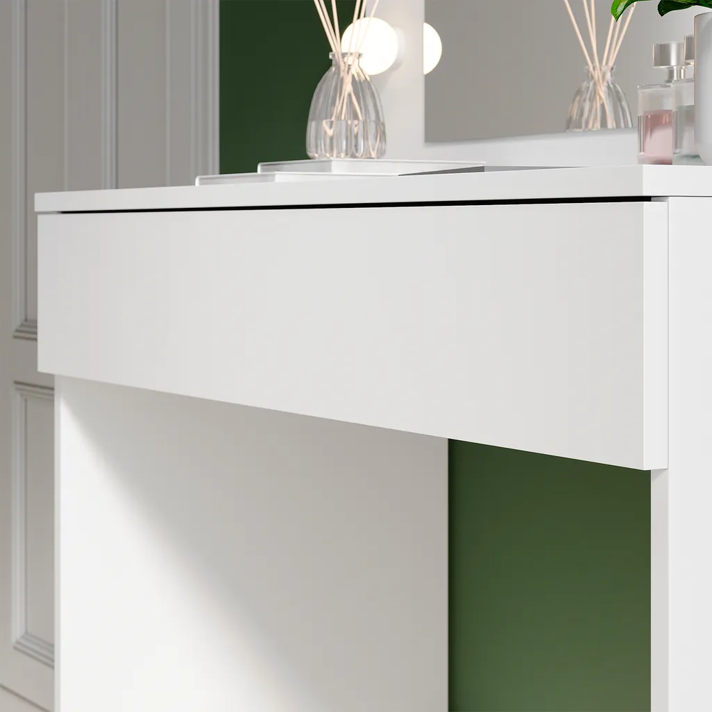 Coiffeuse avec Éclairage LED : Finis les Problèmes de Maquillage Blanc - 12