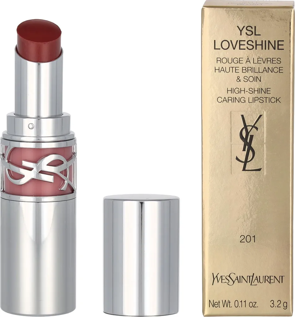 YSL Loveshine 201 Rosewood B : Le Rouge à Lèvres pour un Look Naturel