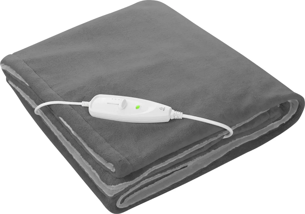 Medisana HDW Couverture Chauffante Douillette XL Gris 1,8 x 1,3 m