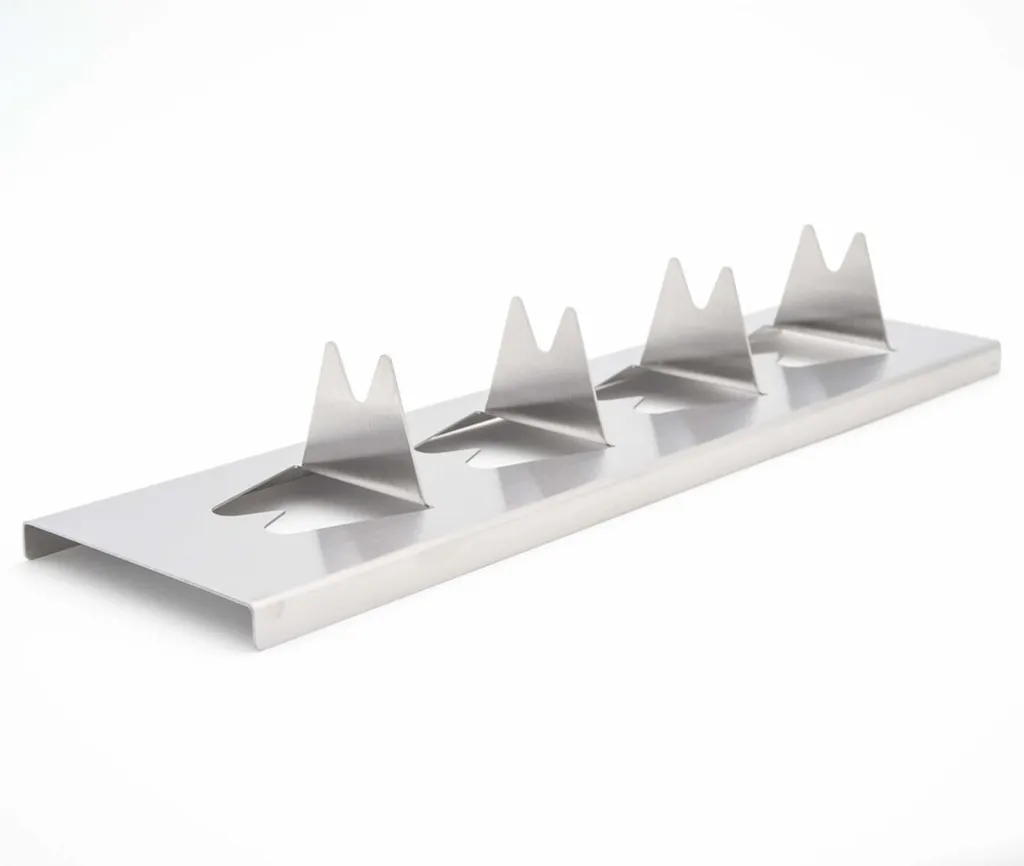 Support pommes de terre en acier inoxydable pour barbecue et four - 4 slots
