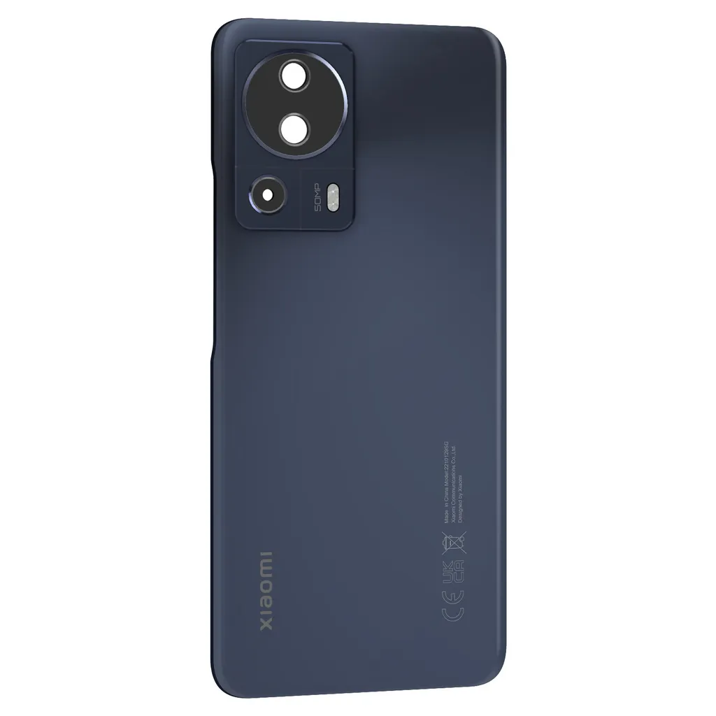 Couvercle Arrière Noir pour Réparation Xiaomi 13 Lite - Pièce Authentique