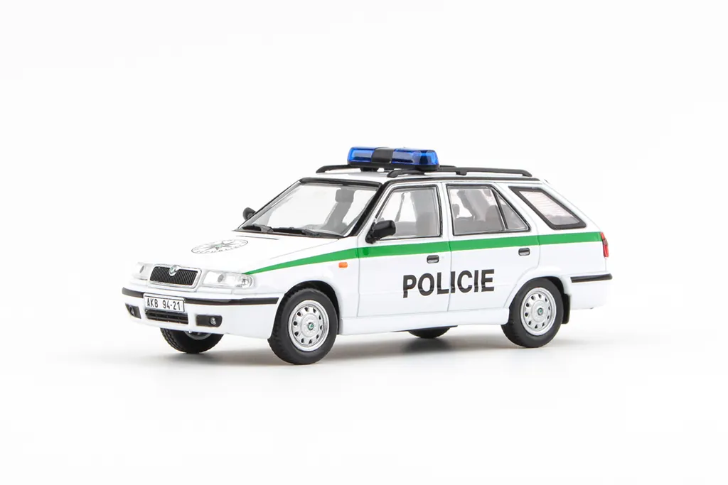 Réplique Škoda Felicia Combi 1998 Abrex 1:43 miniature Police officielle