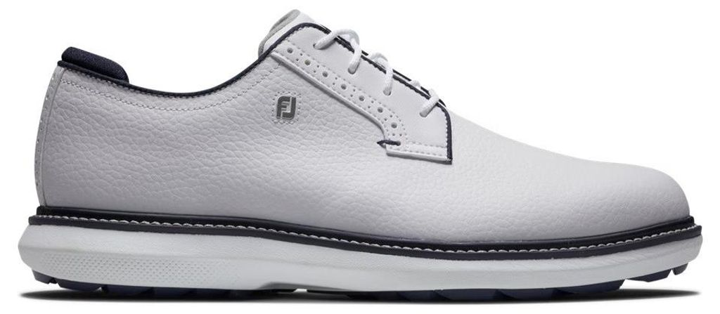Footjoy Traditions Spikeless Blucher Herren Golfschuhe Weiß Produktbild 